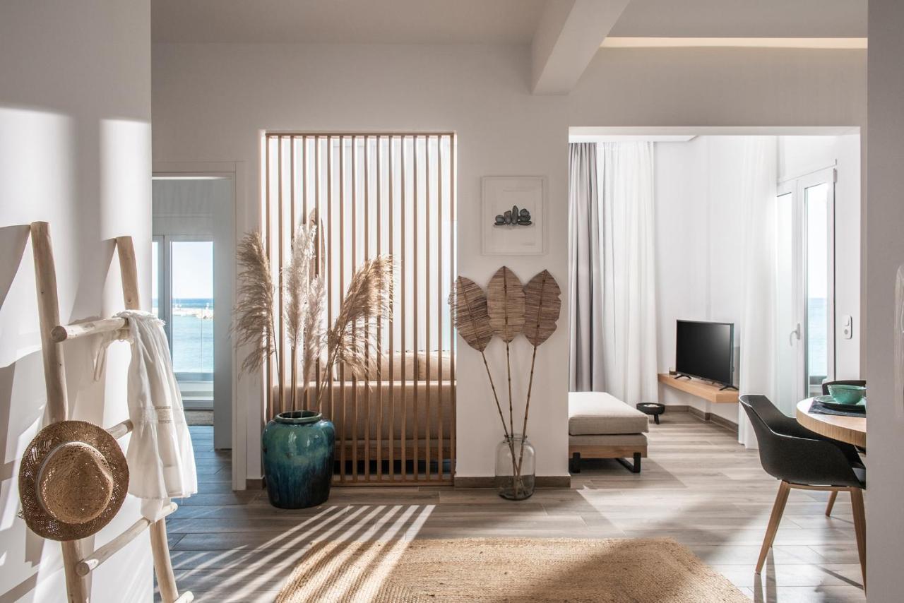 Khroma Luxury Suite 1 Beach Front Apartment Hersonissos  Exterior foto