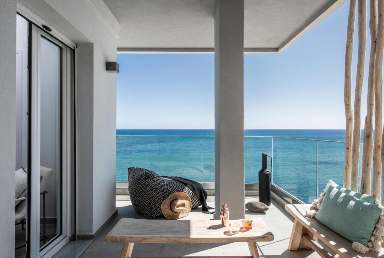 Khroma Luxury Suite 1 Beach Front Apartment Hersonissos  Exterior foto