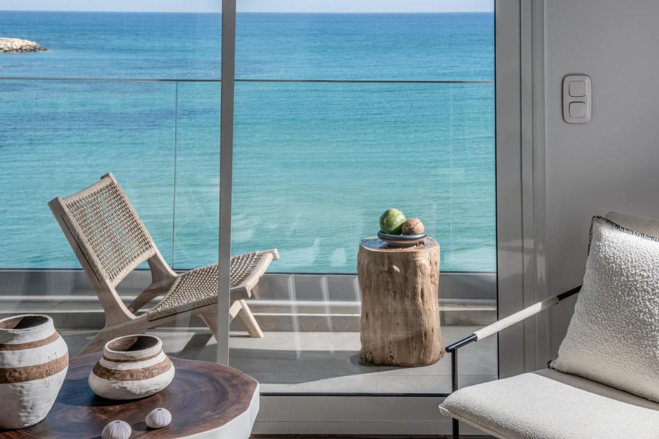 Khroma Luxury Suite 1 Beach Front Apartment Hersonissos  Exterior foto