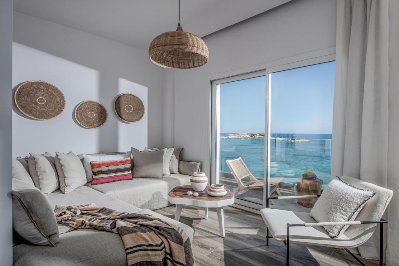 Khroma Luxury Suite 1 Beach Front Apartment Hersonissos  Exterior foto
