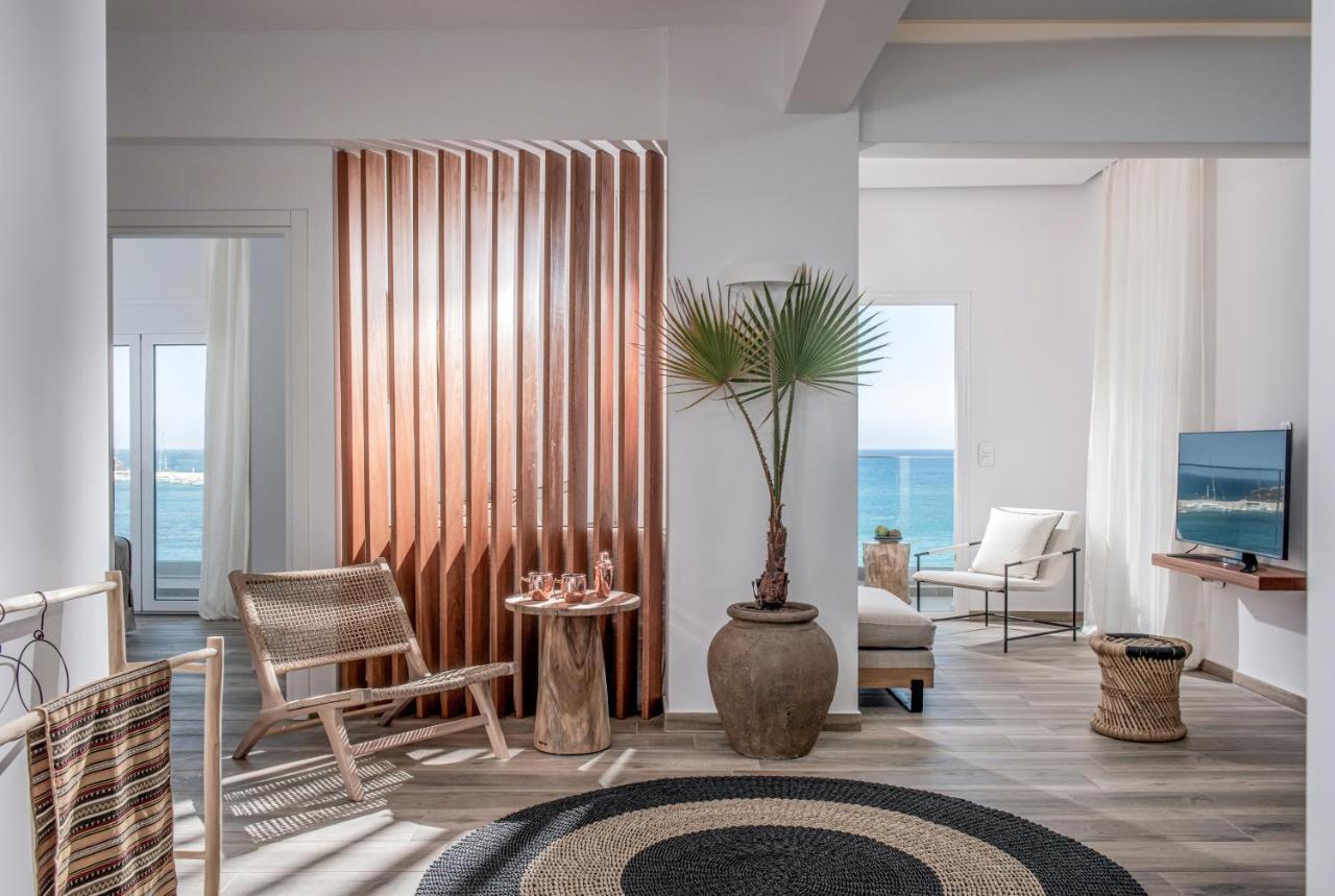 Khroma Luxury Suite 1 Beach Front Apartment Hersonissos  Exterior foto