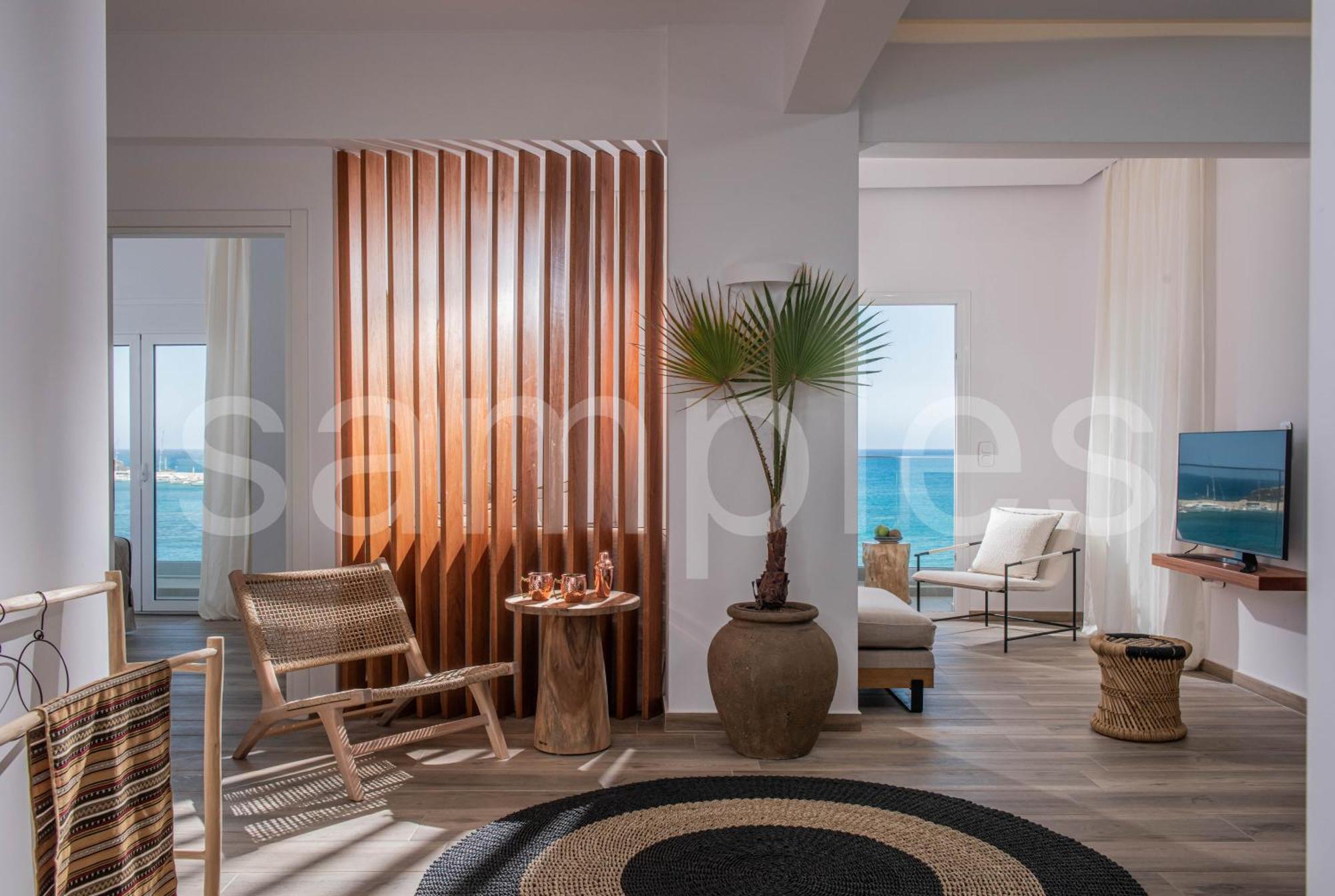 Khroma Luxury Suite 1 Beach Front Apartment Hersonissos  Exterior foto